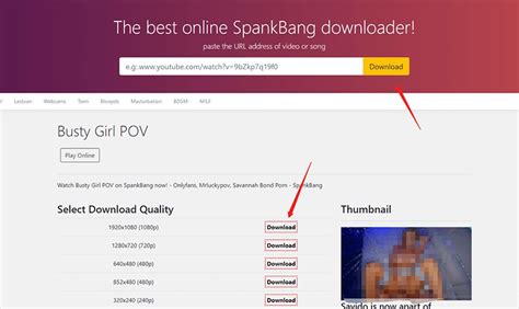 spankbang download|Best Online SpankBang Video Downloader